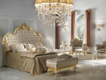 DIAMANTE - Upholstered wooden bench by CASA +39 - view 3